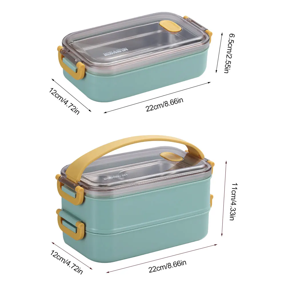 2-layer Insulated Lunch Box Office Workers Students Compartment Lunch Box Can Be Filled with Water Bento Box Stainless Steel
2-layer Insulated Lunch Box Office Workers Students Compartment Lunch Box Can Be Filled with Water Bento Box Stainless Steel