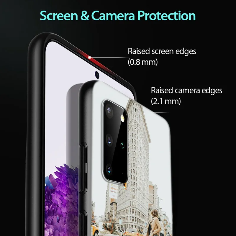 Чехол для Samsung Galaxy S21 S20 FE Ultra S10 S10E Lite 5G S9 S8 S7 S6 Edge Plus с изображением Нью-Йорка