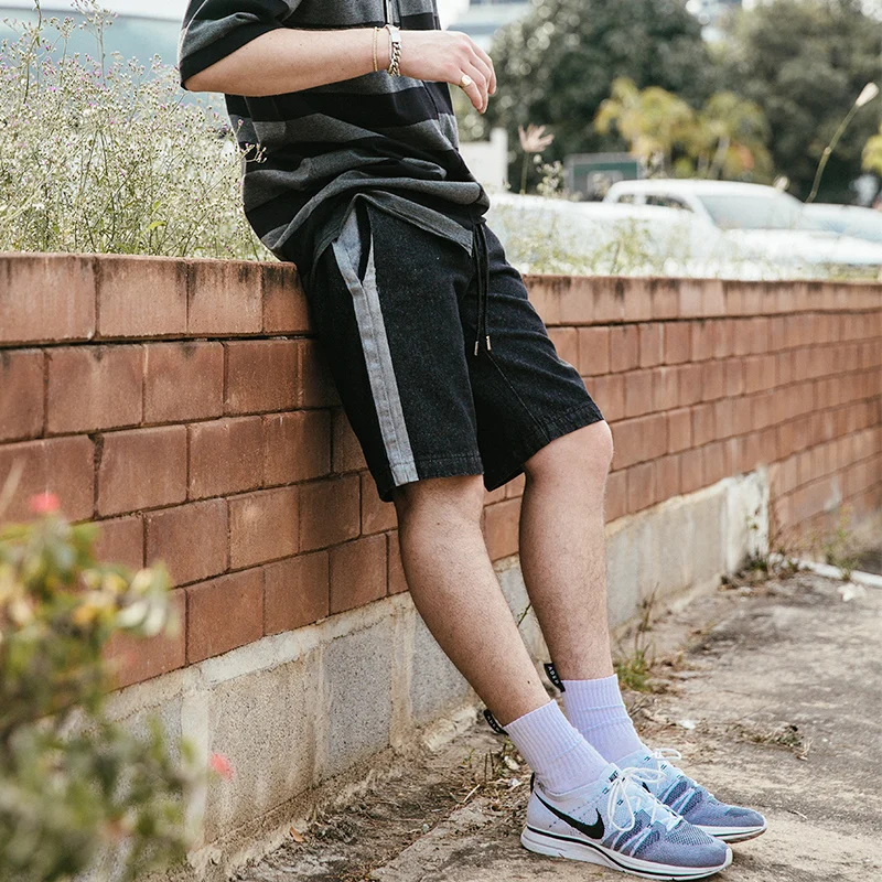 VIISHOW 2018 летние модные джинсовые шорты мужские облегающие повседневные хлопковые