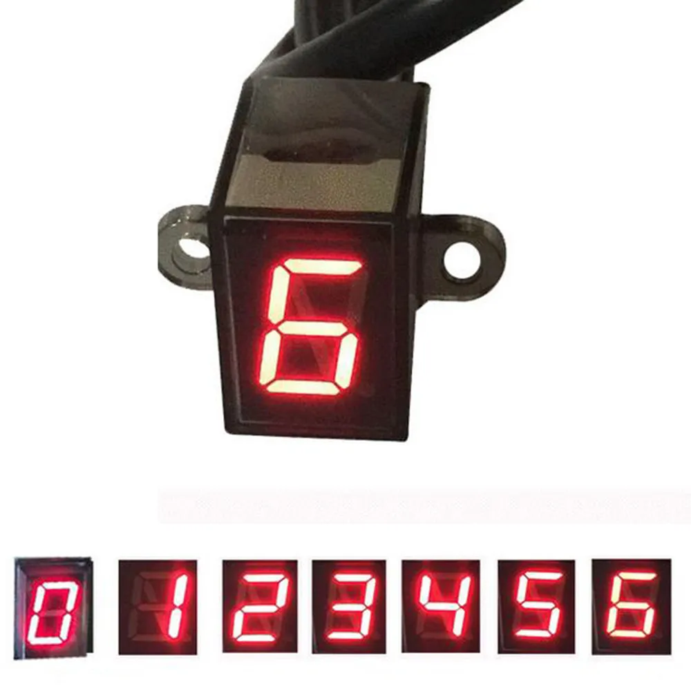 

Universal Gear Display Waterproof 1PC Digital Gear Motorcycle Rainproof