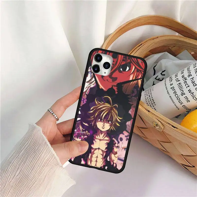 

Nanatsu no Taizai Seven Deadly Sin Phone Case for iPhone 11 12 Pro X XS Max XR 7 8 Plus SE 2020 Samsung S9 10 20 A51 Plus Ultra