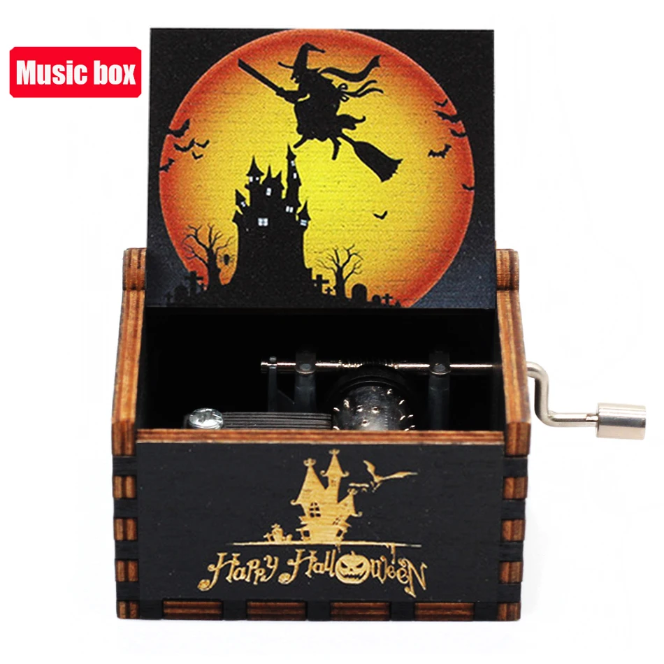 Деревянная музыкальная шкатулка в античном стиле |