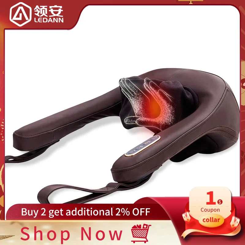 Массажная подушка для шеи спины поясницы тела | Красота и здоровье