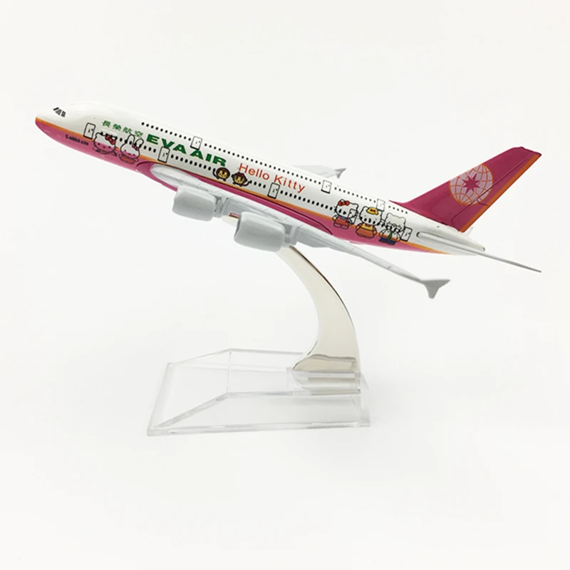 16 см масштаб 1:400 модель самолета из металла подарок для детей коллекционное