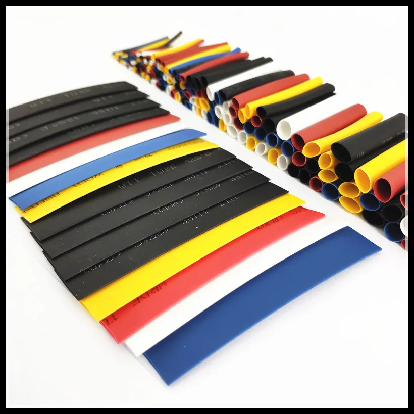 

2:1 Heat Shrink Sleeving Tube Sets pipes Insulated Assortment Kit Electrical Connection Wire Wrap Cable Waterproof Drop Shipping