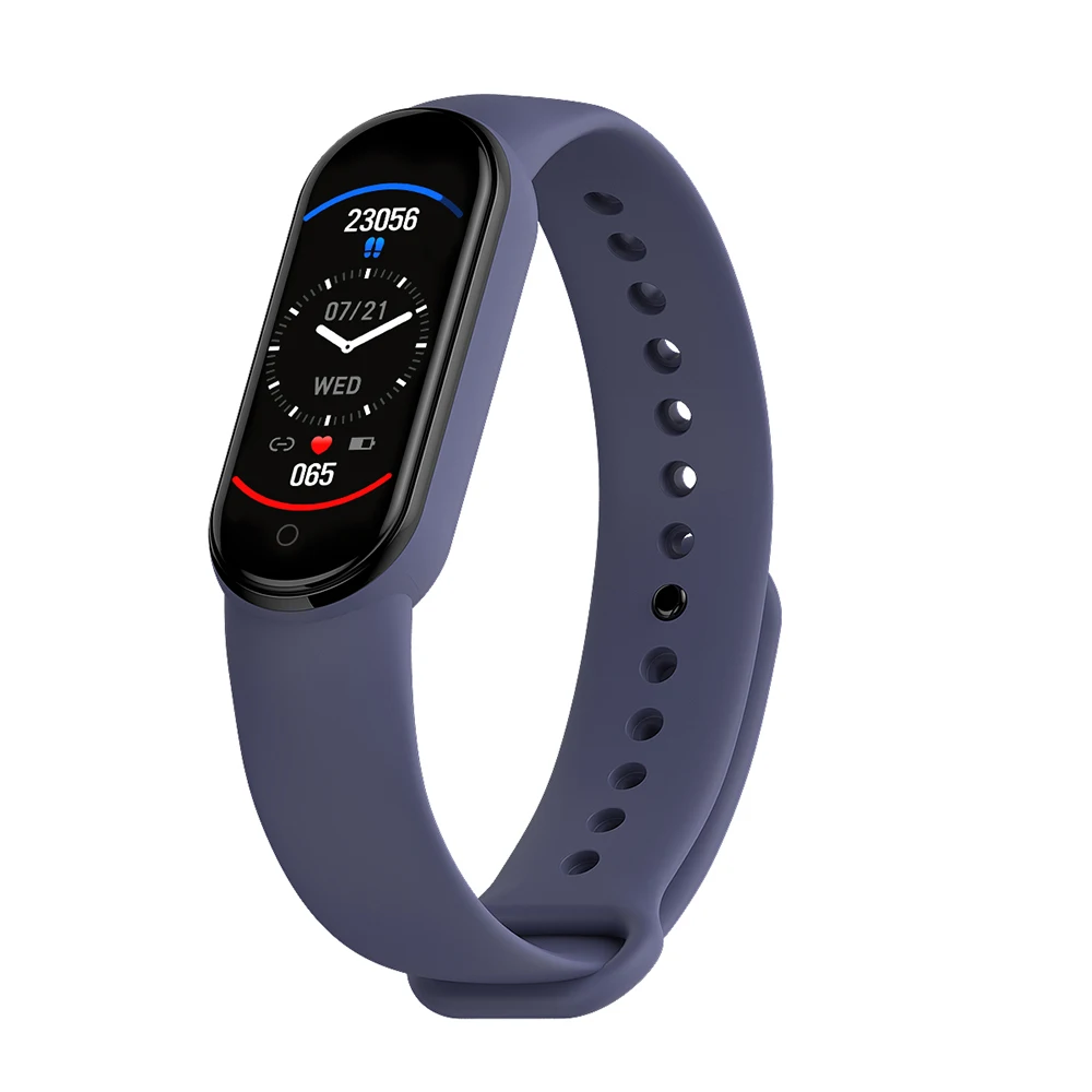

Bakeey M5 Smart Watch Women Heath Heart Rate Blood Pressure Oxygen Monitor Timely Message Call Reminder Sprot Smartwatch Android