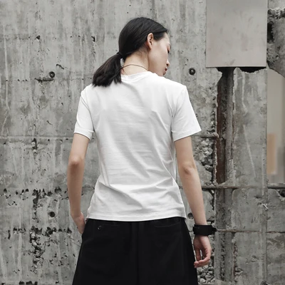 Футболка с коротким рукавом и складками|Футболки| |