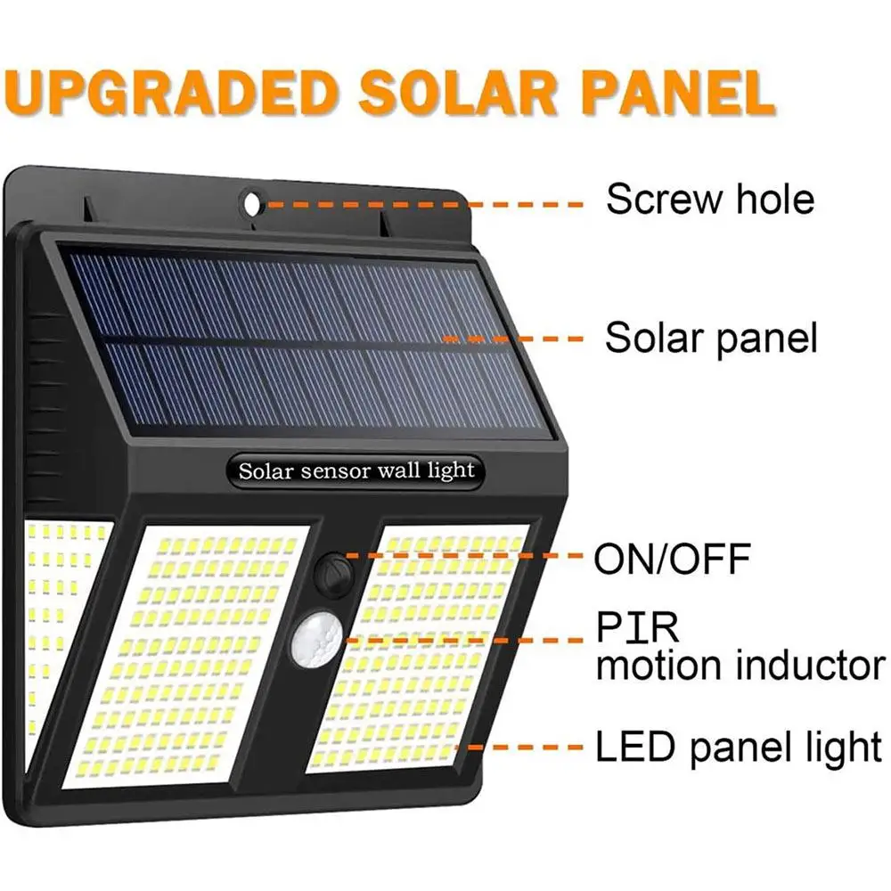Уличный настсветильник светильник с датчиком движения 146