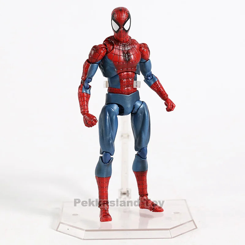 The Amazing Spider Man Spiderman MAFEX No.075 ПВХ фигурка Коллекционная модель игрушки|Игровые