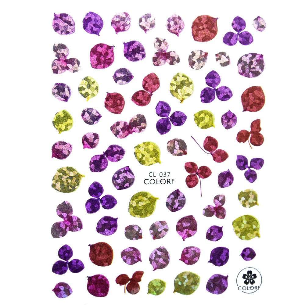 

Laser Clover Autumn Leaf Ginkgo Fan Flowers Sun Flower Nail Applique Nail Sticker Nail Stickers Shiny Flare Holographic Sliders