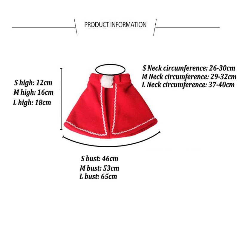 New Christmas Clothes For Cat Pet Dog Costumes Product Cloaks Year Gift Dogs Products |