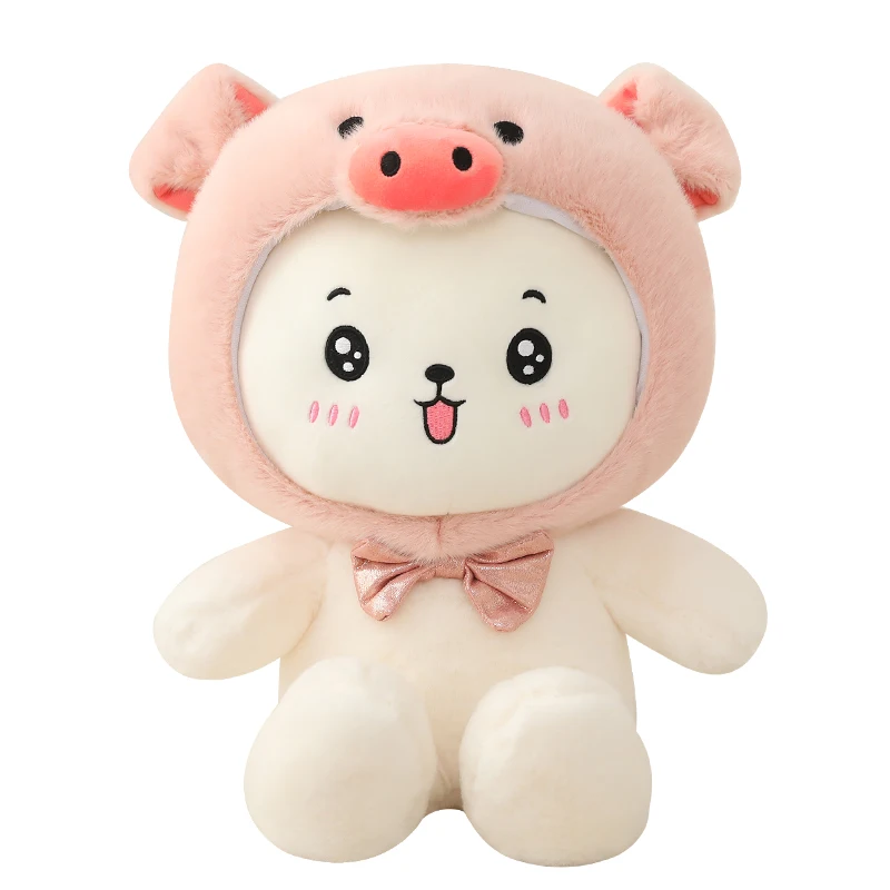 Милые плюшевые игрушки-Кролики 1 шт. 25-60 см милый медведь-Акула мягкая набивная