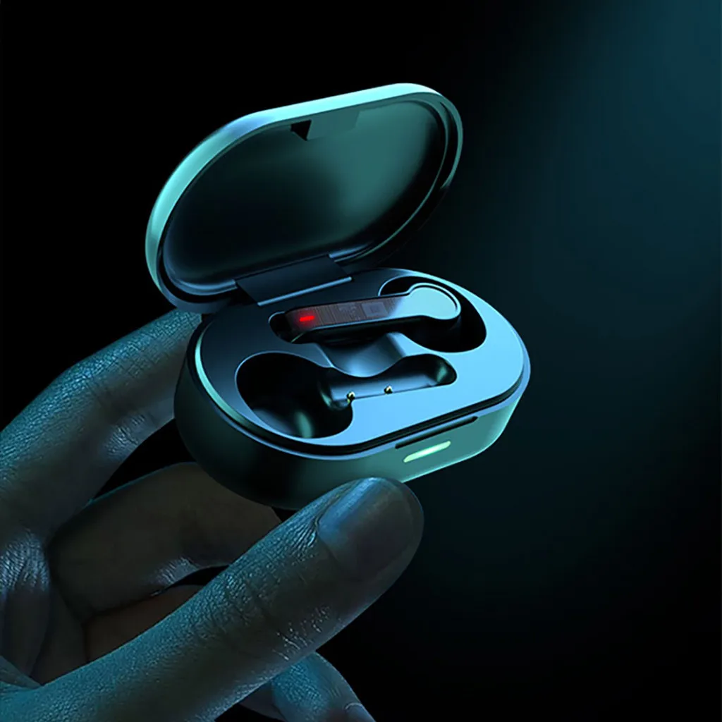 Новая стерео Беспроводная Спортивная Bluetooth гарнитура L32 с зарядным отсеком