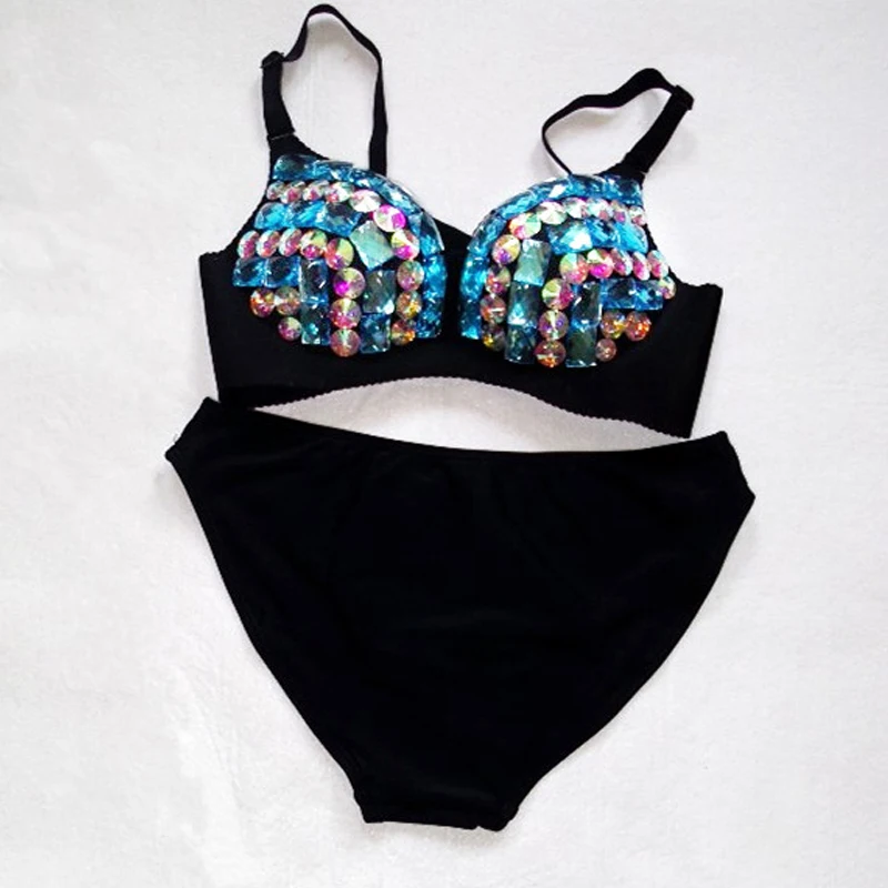 Бюстгальтер для танцев на Пилоне трусики танцевальный костюм джазовых 1572 |