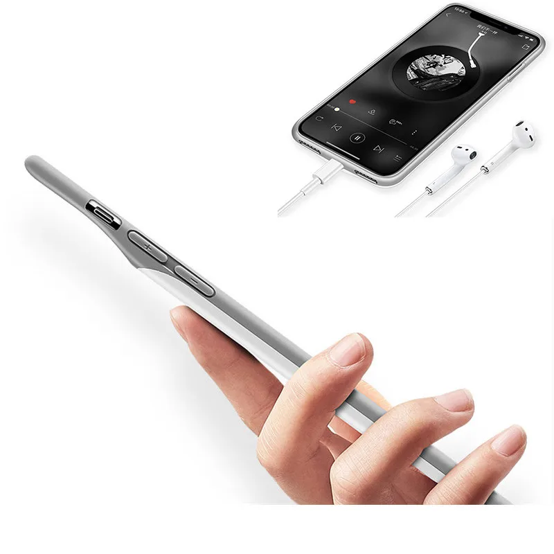 

Slim Silicone shockproof Battery Case For iPhone XS Max Power Bank Charger Case For iPhone XR X Xs Battery Charging Back Cover