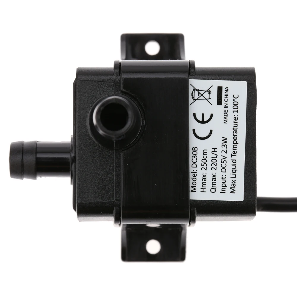 Anself ультра тихий мини USB DC5V микро Бесщеточный Водяной насос Водонепроницаемый