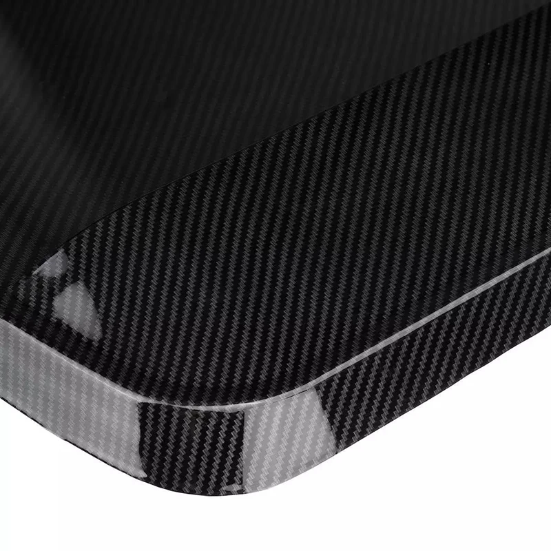 

Type-R Style Carbon Fiber Look Universal Car Fornt Hood Vent Air Outlet for Honda Civic Accord for Ford Focus -RS