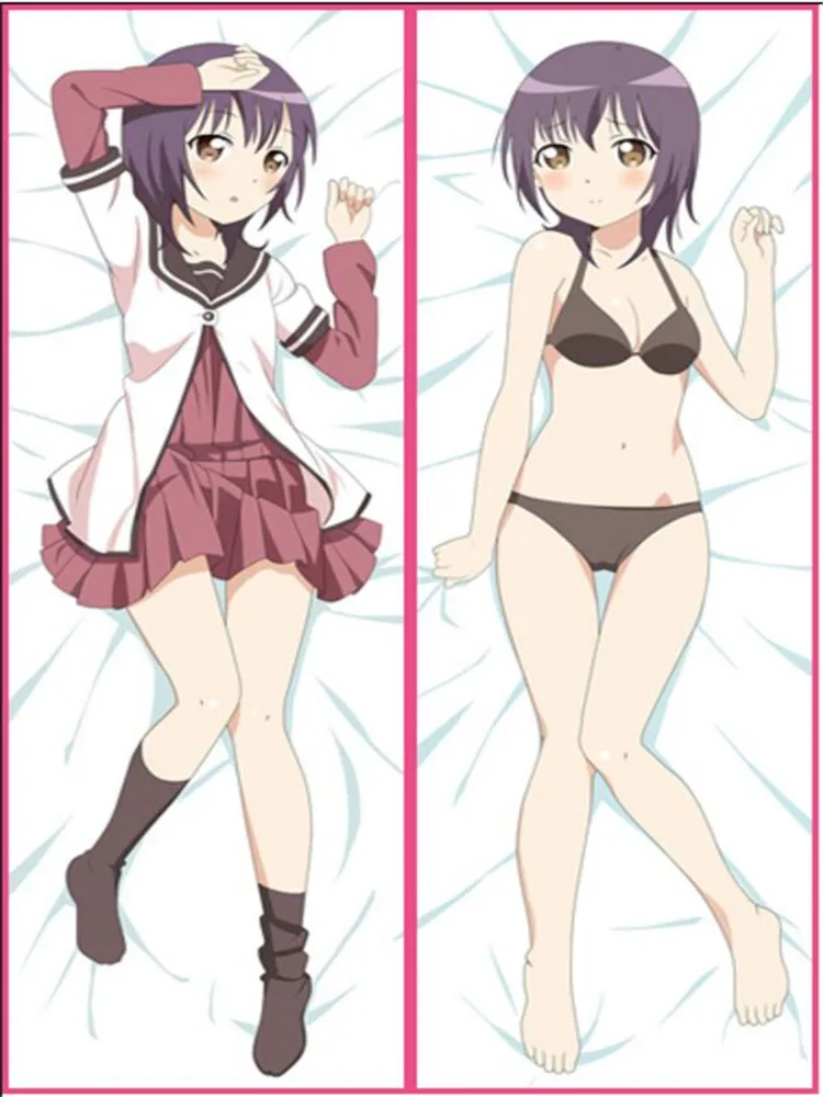 2018 July аниме Yuruyuri персонажи Akaza Akari обнимающая подушка для тела Чехол Dakimakura