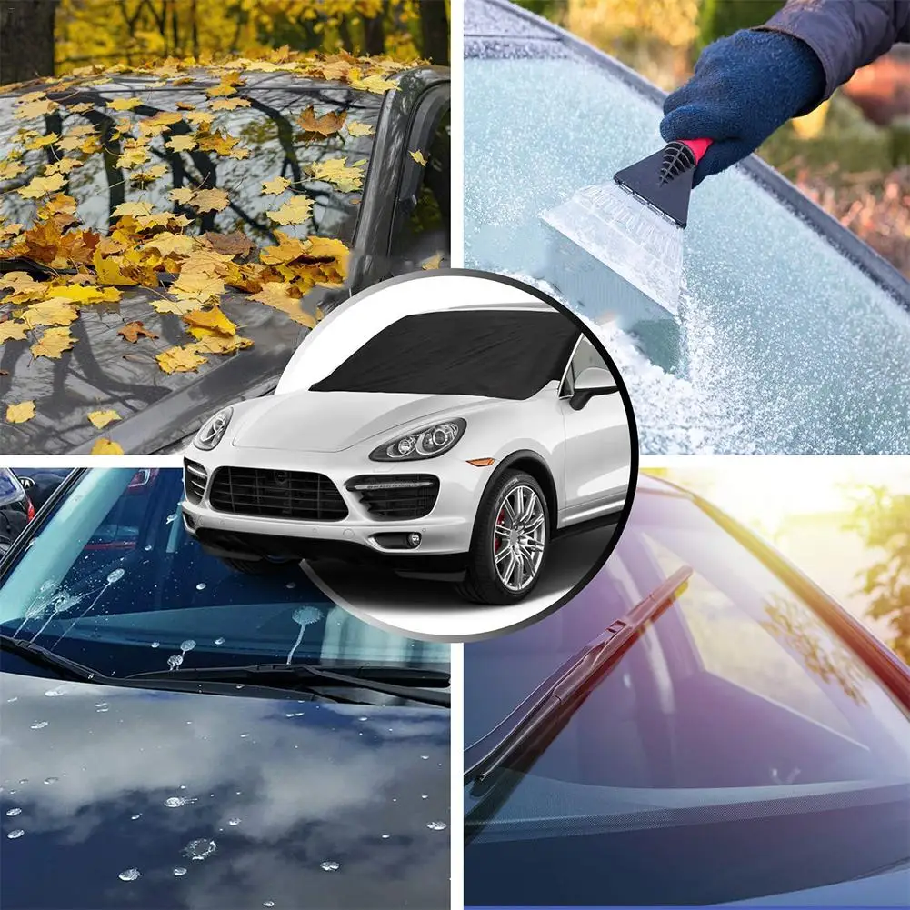 Автомобильный Снежный чехол морозное покрытие для лобового стекла автомобиля