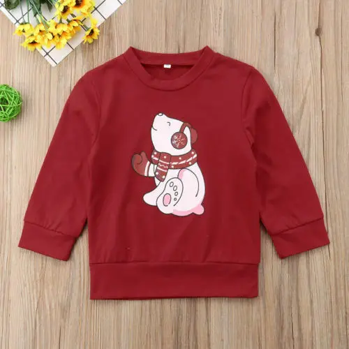 Emmababy Рождественская семейная подходящая Женская Мужская Детская толстовка