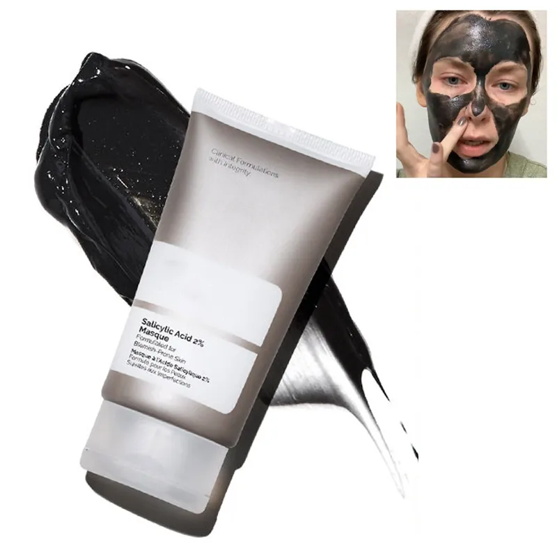 

Direct Acids Salicylic Acid 2% Masque Formulated For Blemish-Prone Skin 50ml Black Mask
