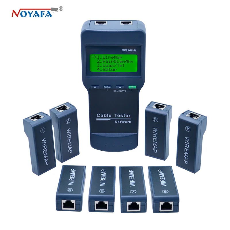 NF_8108M Новый тестер длины кабеля RJ45 RJ11 USB сетевой кабель Измеритель NF8108 M|cable length