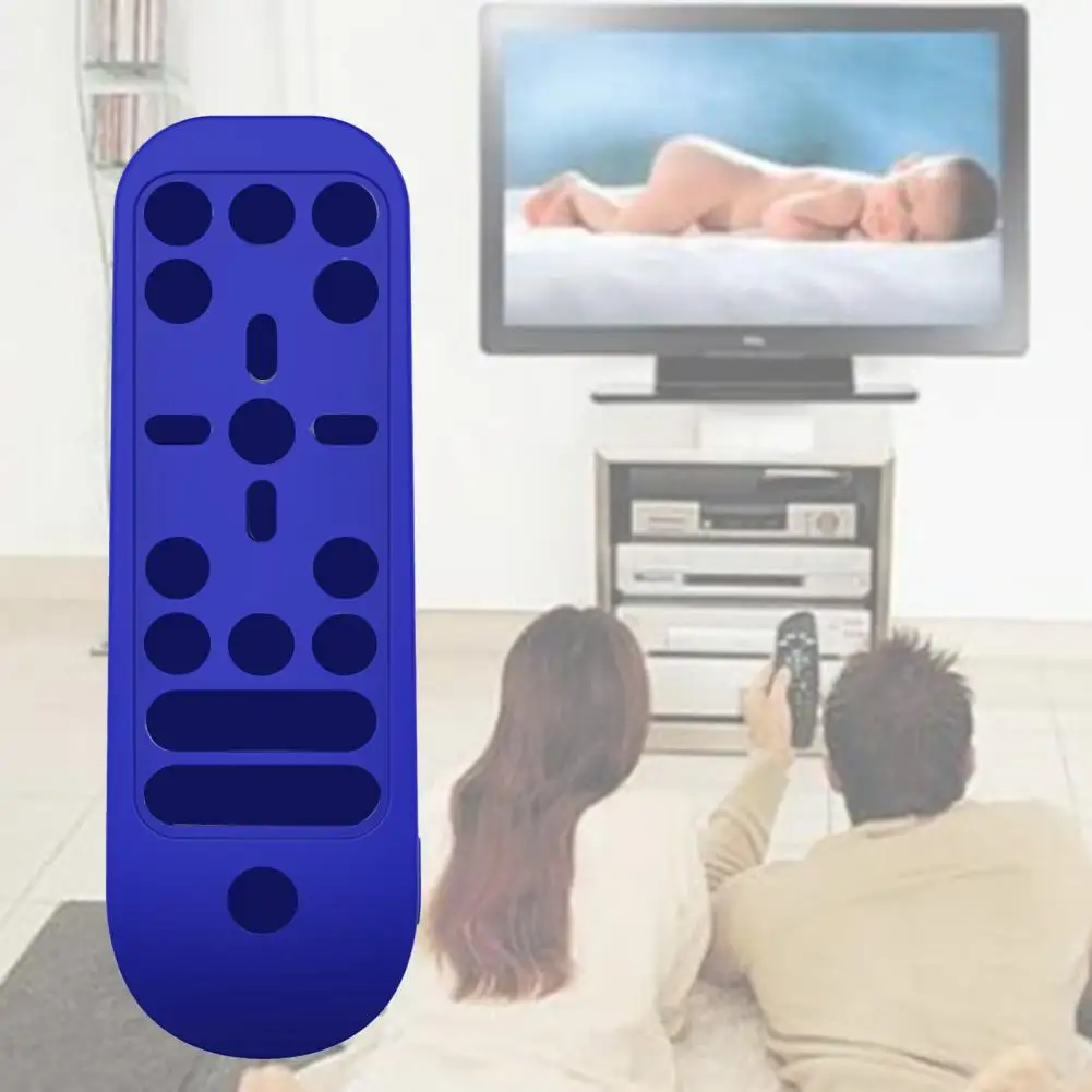 

For Sony PS5 Remote Control Case Shockproof Silicone Protective Cover Media Remote TV Remote Control