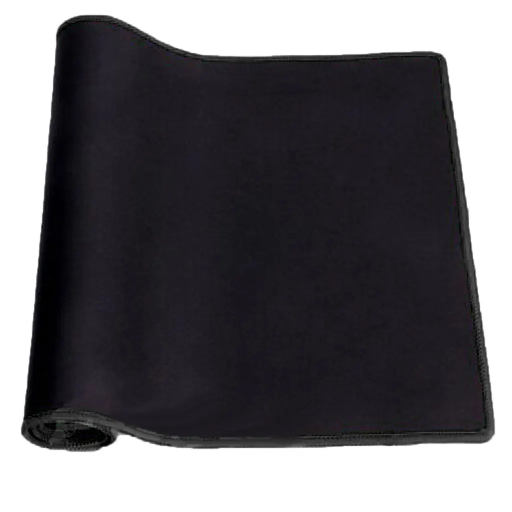 Черный прямоугольный нескользящий коврик для ноутбука мышки мыши Клавиатура