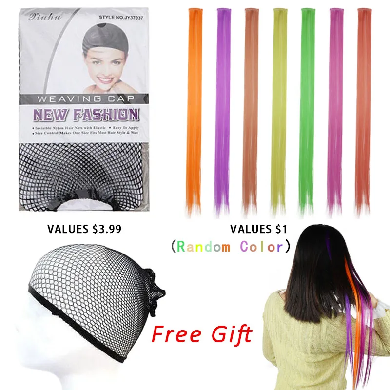 Длинные красные термостойкие парики Ombre синтетические для косплея водяные волны