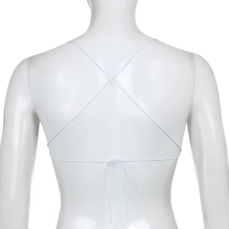 

Tank Top Women Heart Cut Out Top Backless Sexy Streetwear Pink Blue Sling Sexy Women Top 2020 Cute Tops Camisole Clothing