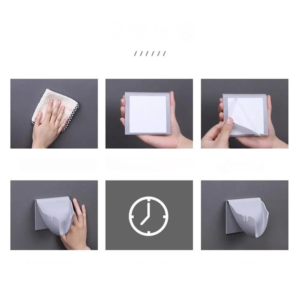 Настенный самоклеящийся держатель для мыла губки без сверления|Портативные