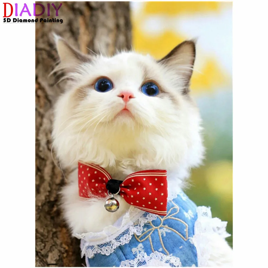 

Набор для алмазной вышивки 5D «Кот»