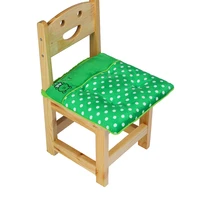 3030cm cartoon student chair cushion childrens stool mat winter plush warm pad for kindergarten nursery baby backrest bench