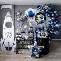 89pcs outer space party rocket astronaut foil balloons galaxy theme party boy birthday party decoration air globals kids favor