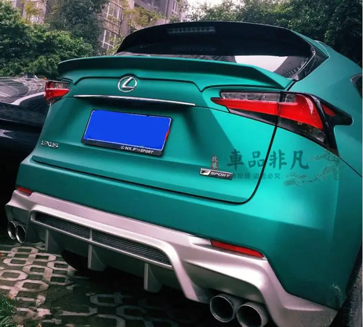 Высокое качество ABS краска автомобиля задний багажник спойлер крыло подходит для