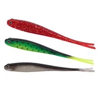 5pcslot v tail shad 12 5cm 8g opened groove on belly soft pvc fishing lures for catfish bass snakehead tilapia bait