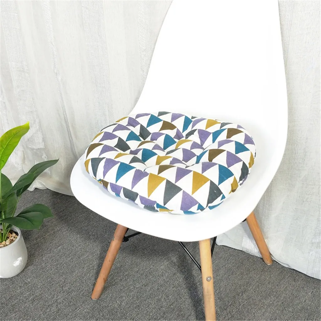 Подушка для стула 2019 круглая хлопковая обивка мягкая подушка офисная домашняя