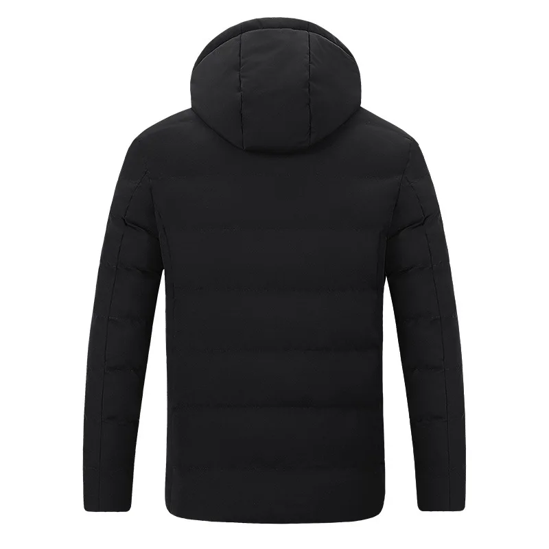 

cotton-padded Winter jacket USB smart fever thermostatic cotton-padded clothes manufacturers selling male hooded coat