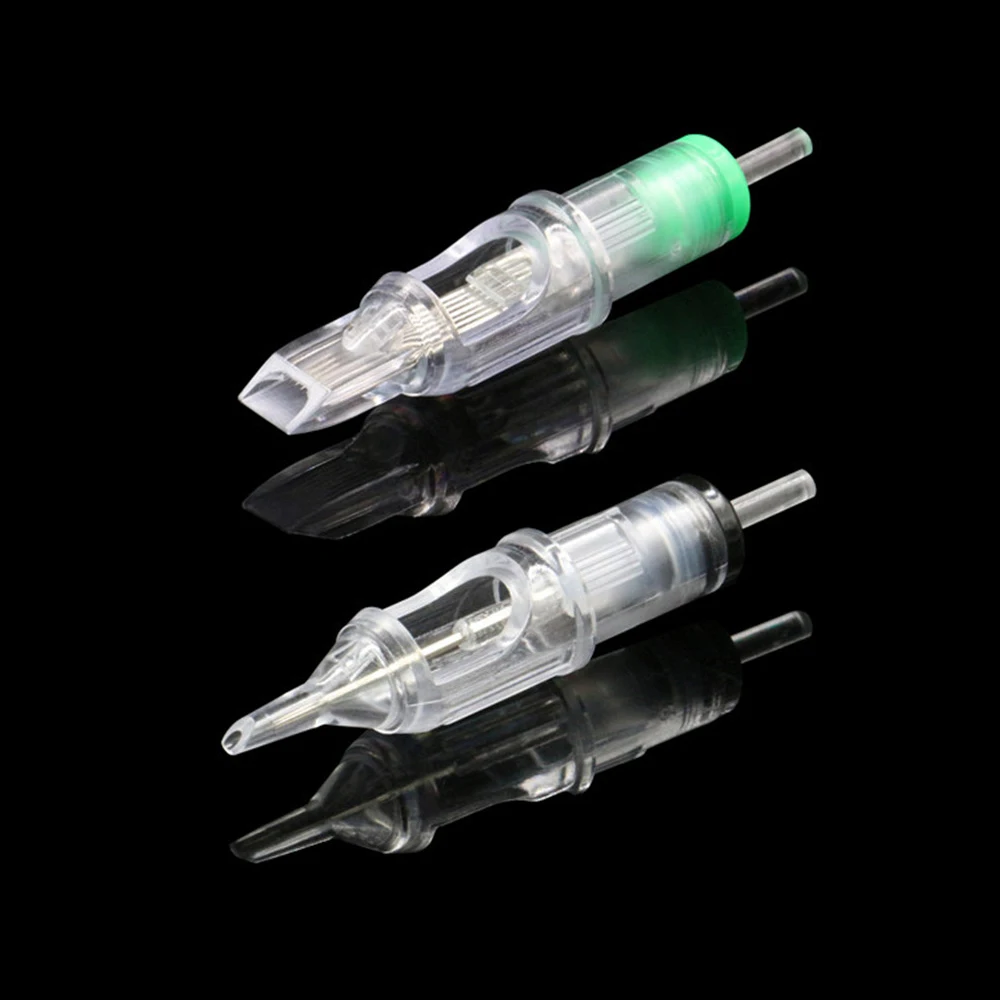

New Rotary Tattoo Machine No Noise Machine With 20pcs Cartridge Needle For Tattoo Or Microblading Permanent Makeup Pen