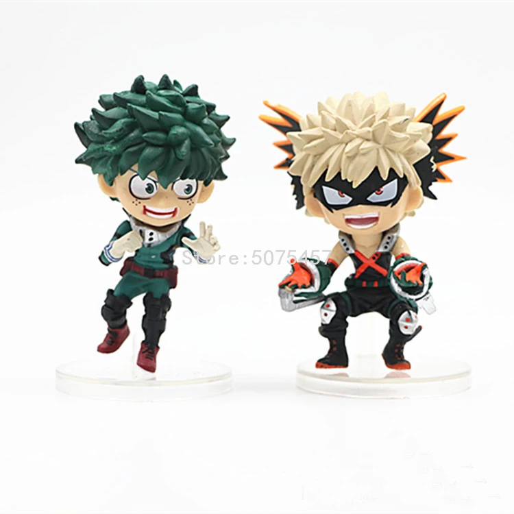 5 шт./лот фигурка аниме Моя геройская Академия мидория изюку экшн-фигурка Bakugou Katsuki