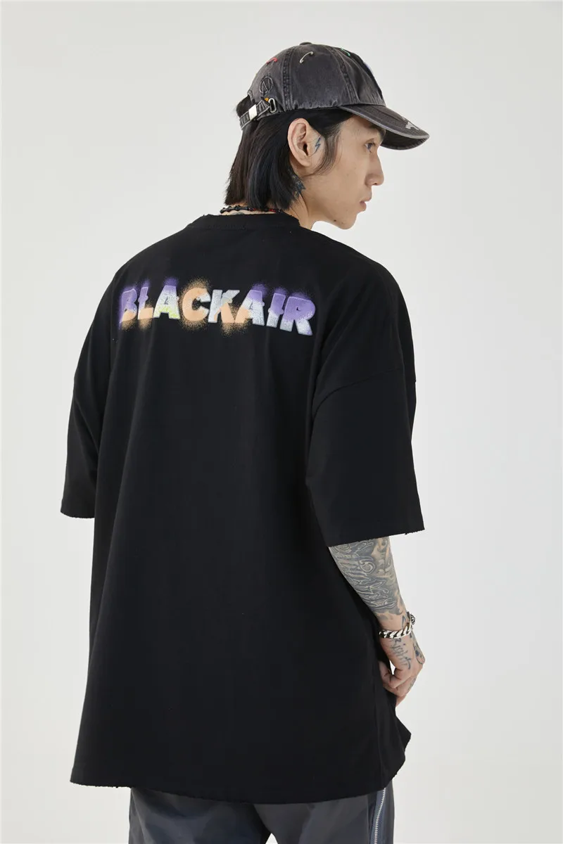 

Hip Hop Oversize Washed T-Shirt Streetwear Mens Harajuku Printed T Shirt Unisex Spring Summer Casual Short Sleeve Cotton Tshirt