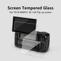 2pcs bmpcc 6k protective cover film for tilta bmpcc 6k screen bmpcc 4k screen tempered glass