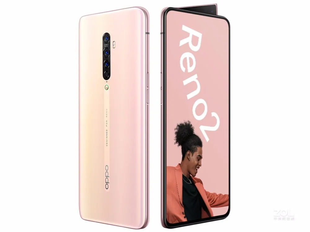 Oppo Reno 2 20x zoom Смартфон Snapdragon 730 6," AMOLED 48.0MP+ 16.0MP+ 13.0MP+ 8.0MP+ 2.0MP экран отпечатков пальцев VOOC 3,0 128GB
