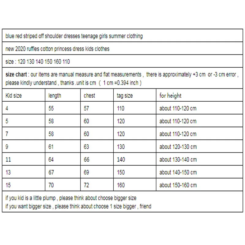 

Off Shoulder Ruffles Dresses For Teenage Girls Summer Dress Clothing New 2020 Kids Cotton Knee Length Casual Dresses Clothes