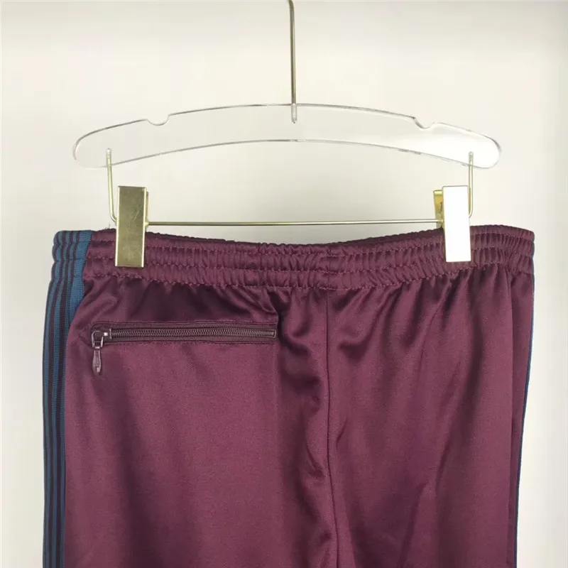 Мужские и женские спортивные брюки AWGE фиолетовые штаны с принтом иглы высокого