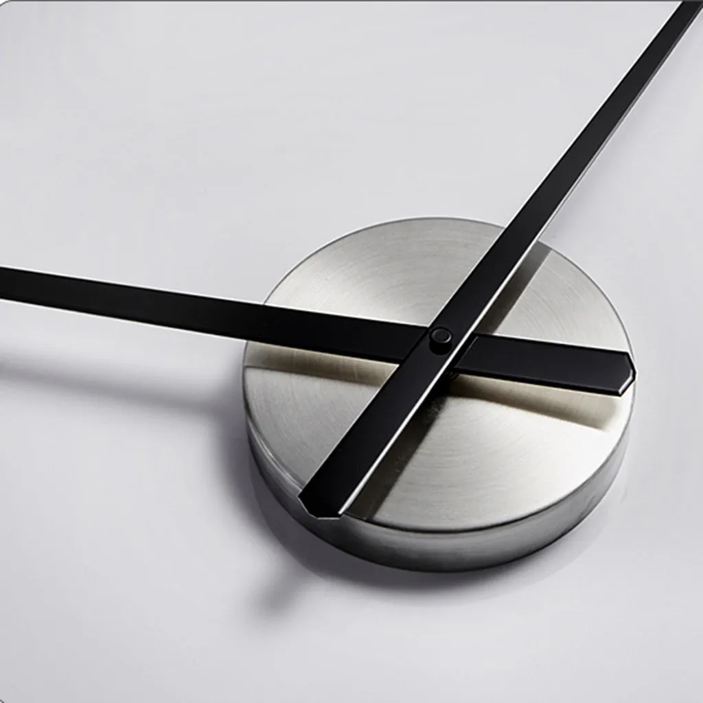 Часы DIY акриловые цифровые настенные часы 3D стереоскопические бесшумные