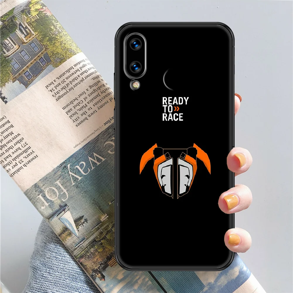 

Moto Brand k-ktms Phone case For Huawei Honor 6 7 8 9 10 10i 20 A C X Lite Pro Play black pretty prime soft cell cover luxury