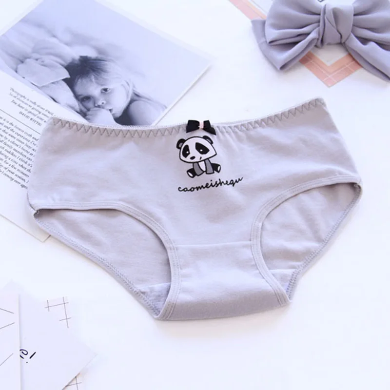 Трусы женские хлопковые в полоску с бантом 4 вида|Женские трусики| |