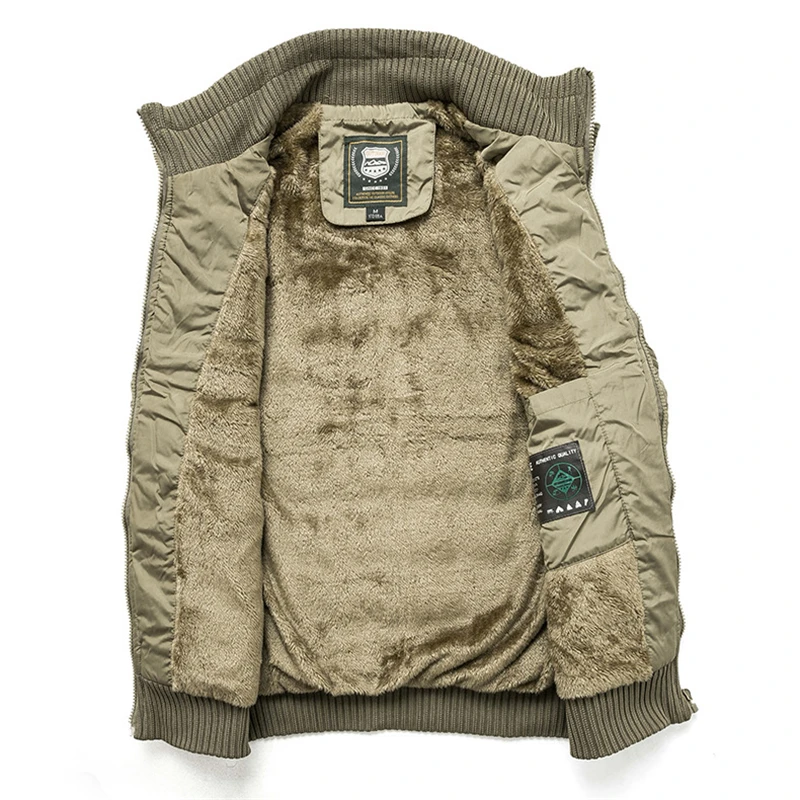 Осенне зимний военный тактический Мужской жилет без рукавов плотные флисовые