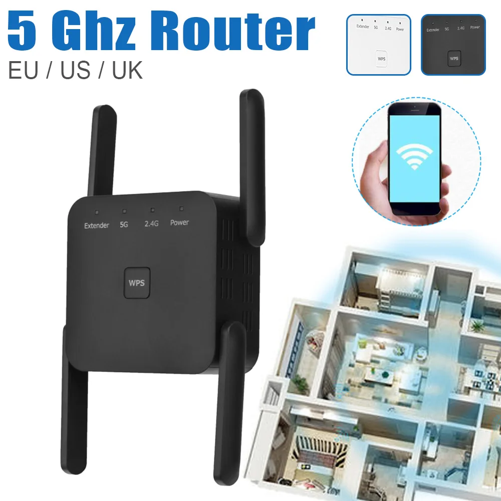 Ретранслятор Wi-Fi 1200 ГГц 2 4 Мбит/с | Компьютеры и офис
